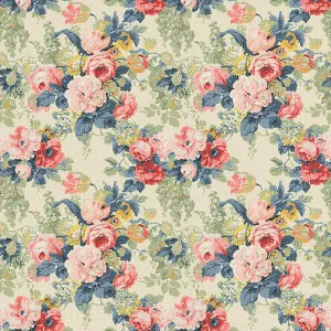 LF2232C Albertine 4 Indigo Pink by Linwood, a Fabrics for sale on Style Sourcebook