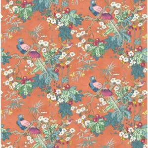 LF2128C Miji 5 Tomato by Linwood, a Fabrics for sale on Style Sourcebook