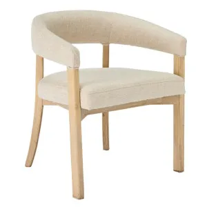Jonah Dining Chair Brushed Elm & Natural by James Lane, a Dining Chairs for sale on Style Sourcebook