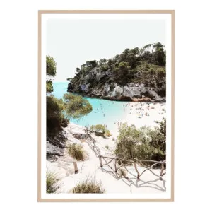 Hidden Paradise Framed Print in 62 x 87cm by OzDesignFurniture, a Prints for sale on Style Sourcebook