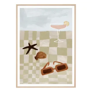Summer Picnic 2 Framed Print in 45 x 62cm by OzDesignFurniture, a Prints for sale on Style Sourcebook