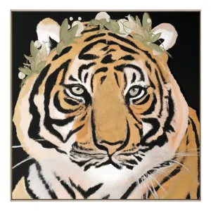 Alondra Tiger Box Framed Canvas in 83 x 83cm by OzDesignFurniture, a Prints for sale on Style Sourcebook