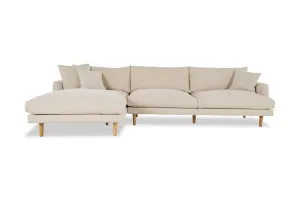 Hampton Left Chaise Sofa, Havana Natural, by Lounge Lovers by Lounge Lovers, a Sofas for sale on Style Sourcebook