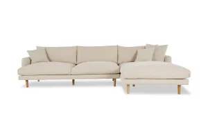 Hampton Right Chaise Sofa, Havana Natural, by Lounge Lovers by Lounge Lovers, a Sofas for sale on Style Sourcebook