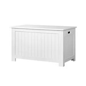 Keezi Kids Toy Box Chest - Eco-Friendly and Easy to Clean White Storage Box for Children's Room & Playroom by Kid Topia, a Kids Storage & Toy Boxes for sale on Style Sourcebook