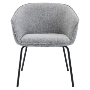 Orbit Fabric Dining Armchair, Grey by L&I Home, a Dining Chairs for sale on Style Sourcebook