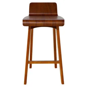 Marina Timber Counter Stool, Walnut by L&I Home, a Bar Stools for sale on Style Sourcebook