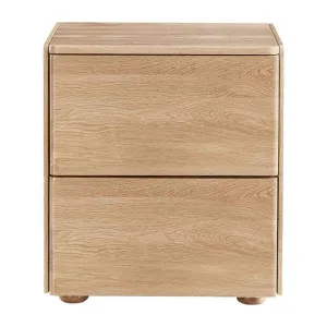 Delta American White Oak Timber Bedside Table, Oak by L&I Home, a Bedside Tables for sale on Style Sourcebook