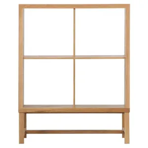 Olsen Oak Timber Cube Shelf, 2x2, Oak by L&I Home, a Wall Shelves & Hooks for sale on Style Sourcebook