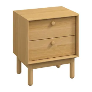 Koto Wooden 2 Drawer Bedside Table by L&I Home, a Bedside Tables for sale on Style Sourcebook