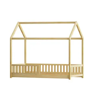 Artiss Bed Frame Wooden Kids House Frame Oak ROCK by Kid Topia, a Kids Beds & Bunks for sale on Style Sourcebook