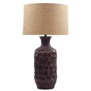 Desert Flower Iron Base Tall Table Lamp by Tantora, a Table & Bedside Lamps for sale on Style Sourcebook