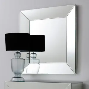 Makenna Square Wall Mirror, 120cm by Tantra, a Mirrors for sale on Style Sourcebook