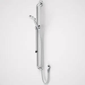 Care Support Accessible Shower Set 1000mm Rail Chrome | Made From Stainless Steel In Chrome Finish By Caroma by Caroma, a Showers for sale on Style Sourcebook