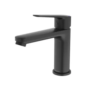 Opal Basin Mixer Hot/Cold Lead Free | Made From Brass In Matte Black By Caroma by Caroma, a Bathroom Taps & Mixers for sale on Style Sourcebook