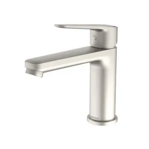 Opal Basin Mixer Hot/Cold Lead Free | Made From Brass In Brushed Nickel By Caroma by Caroma, a Bathroom Taps & Mixers for sale on Style Sourcebook