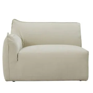 Luella 1.5 Seater Left Arm Facing Sofa Module Muse Flax by James Lane, a Sofas for sale on Style Sourcebook