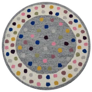 Montreal Hand Tufted Kids Wool Round Rug, 100cm by Rug Club, a Kids Rugs for sale on Style Sourcebook