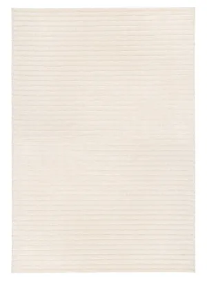 Senna Ivory Striped Rug by Miss Amara, a Shag Rugs for sale on Style Sourcebook