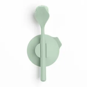 Brabantia Dish Brush with Suction Cup Holder, Jade by Brabantia, a Utensils & Gadgets for sale on Style Sourcebook