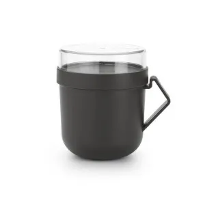 Brabantia Make & Take Soup Mug, Dark Grey by Brabantia, a Cups & Mugs for sale on Style Sourcebook