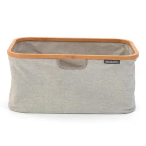 Brabantia Fabric Foldable Laundry Basket, 40 Litre, Grey by Brabantia, a Laundry Bags & Baskets for sale on Style Sourcebook