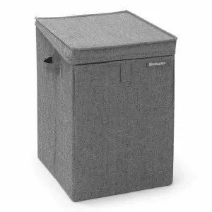 Brabantia Fabric Stackable Laundry Box, 35 Litre, Pepper Black by Brabantia, a Laundry Bags & Baskets for sale on Style Sourcebook