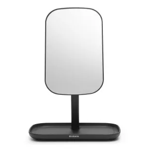 Brabantia Tabletop Mirror with Storage Tray, Dark Grey by Brabantia, a Vanity Mirrors for sale on Style Sourcebook