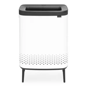 Brabantia BO Hi Laundry Bin, 45/45 Litre, White by Brabantia, a Laundry Bags & Baskets for sale on Style Sourcebook