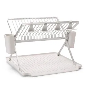 Brabantia SinkSide Foldable Dish Drying Rack, Large, Light Grey by Brabantia, a Kitchen Organisers & Storage for sale on Style Sourcebook