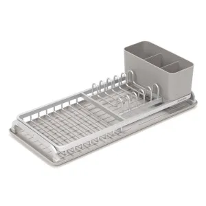 Brabantia SinkSide Compact Dish Drying Rack, Mid Grey by Brabantia, a Kitchen Organisers & Storage for sale on Style Sourcebook