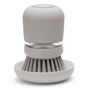 Brabantia Soap Dispensing Dish Brush, Mid Grey by Brabantia, a Utensils & Gadgets for sale on Style Sourcebook