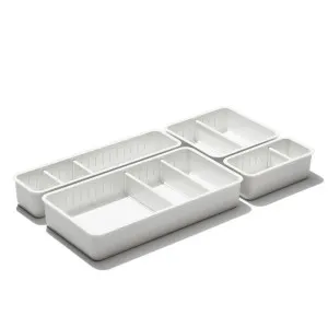 OXO Good Grips 4 Piece Adjustable Drawer Bin Set by OXO, a Utensils & Gadgets for sale on Style Sourcebook