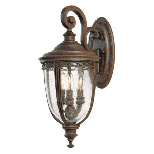 English Bridle IP44 Exterior Wall Lantern, Medium, British Bronze by Elstead Lighting, a Outdoor Lighting for sale on Style Sourcebook