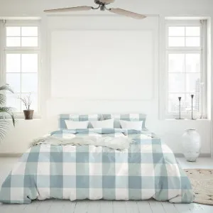 Odyssey Living Salisbury Sunwashed Blue Comforter Set by null, a Quilt Covers for sale on Style Sourcebook