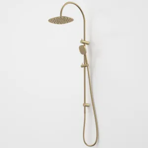 Contura II Rail Shower With Overhead | Made From Stainless Steel/Brass/Brushed Brass By Caroma by Caroma, a Showers for sale on Style Sourcebook
