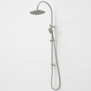 Contura II Rail Shower With Overhead | Made From Stainless Steel/Brass In Brushed Nickel By Caroma by Caroma, a Showers for sale on Style Sourcebook