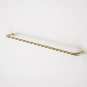 Contura II 820mm Single Towel Rail • | Made From Metal/Brushed Brass By Caroma by Caroma, a Towel Rails for sale on Style Sourcebook