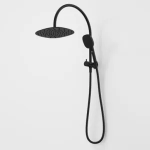 Contura II Compact Twin Shower - Black | Made From Stainless Steel/Brass In Matte Black By Caroma by Caroma, a Showers for sale on Style Sourcebook