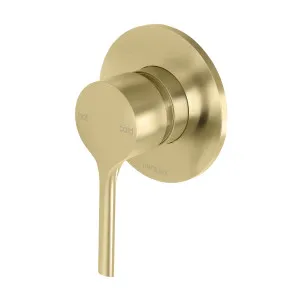 Vivid Slimline Oval SwitchMix Shower/Wall Mixer Trim Kit Brushed Gold by PHOENIX, a Shower Heads & Mixers for sale on Style Sourcebook