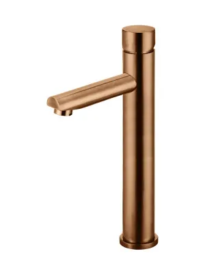 Meir | Round Tall Basin Mixer- Pinless Handle by Meir, a Bathroom Taps & Mixers for sale on Style Sourcebook