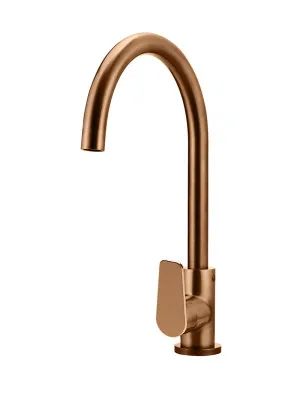 Meir | Round Kitchen Mixer Tap - Paddle Handle by Meir, a Kitchen Taps & Mixers for sale on Style Sourcebook