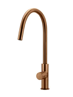 Meir | Round Piccola Pull Out Kitchen Mixer Tap - Pinless Handle by Meir, a Kitchen Taps & Mixers for sale on Style Sourcebook