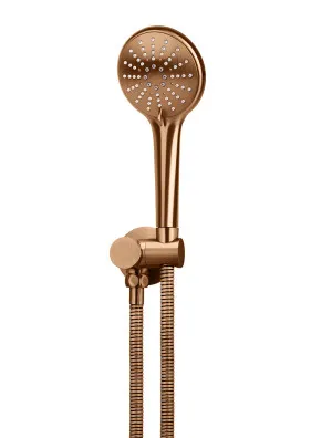 Meir | Round Hand Shower on Swivel Bracket, Three Function Hand Shower by Meir, a Shower Heads & Mixers for sale on Style Sourcebook