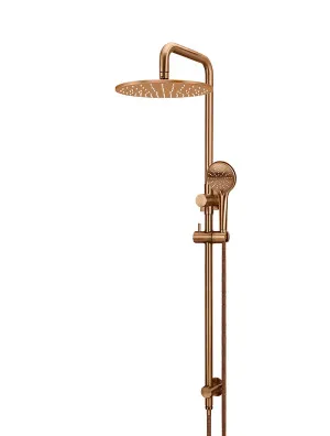 Meir | Round Combination Shower Rail 300mm Rose, Three Function Hand Shower by Meir, a Shower Heads & Mixers for sale on Style Sourcebook