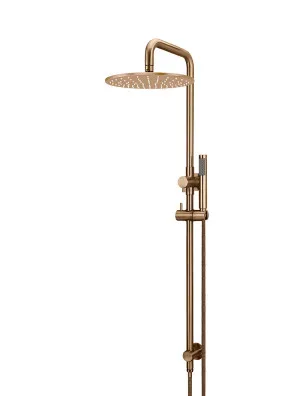 Meir | Round Combination Shower Rail, 300mm Rose, Single Function Hand Shower by Meir, a Shower Heads & Mixers for sale on Style Sourcebook