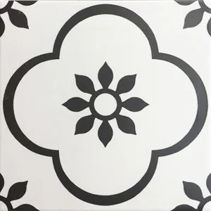 Majorca Flower White Matt Tile by Beaumont Tiles, a Patterned Tiles for sale on Style Sourcebook