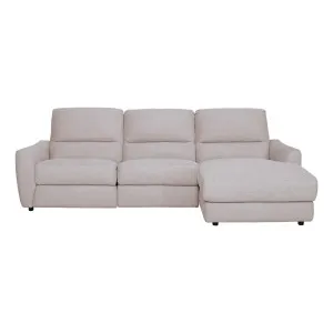 Portland 3 Seater Recliner Sofa + Chiase RHF in Belfast Beige by OzDesignFurniture, a Sofas for sale on Style Sourcebook