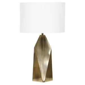 Nagano Iron Base Table Lamp, Brass by Cozy Lighting & Living, a Table & Bedside Lamps for sale on Style Sourcebook