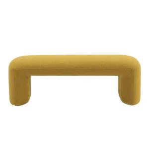 Piper Bench Ottoman - Mustard by Calibre Furniture, a Ottomans for sale on Style Sourcebook